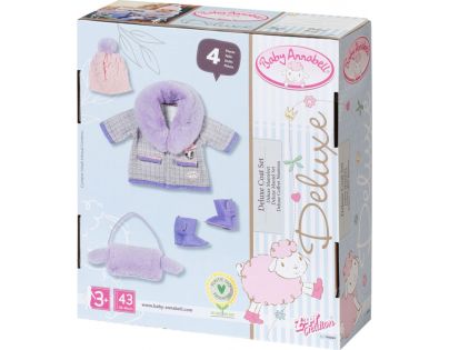 Baby Annabell Zimná súprava s kožušinkou 43 cm