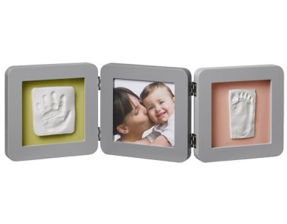 Baby Art Rámeček Double Print Frame Grey
