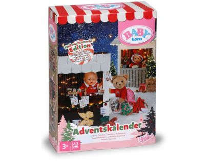 BABY born Adventný kalendár 2025, 43 cm