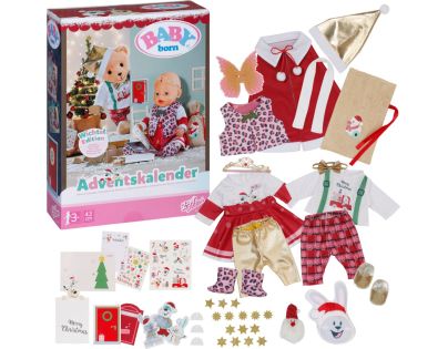 Baby Born Adventný kalendár s doplnkami - Poškodený obal