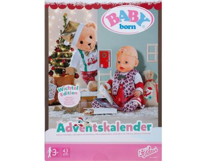 Baby Born Adventný kalendár s doplnkami - Poškodený obal