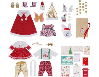 Baby Born Adventný kalendár s doplnkami - Poškodený obal