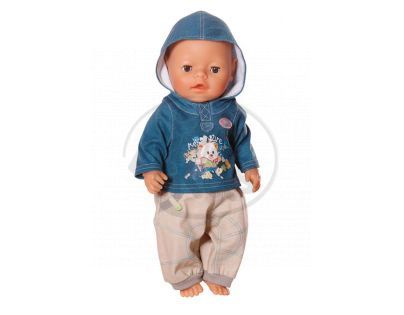 Baby Born Džínové oblečení pro chlapečka - Méďa