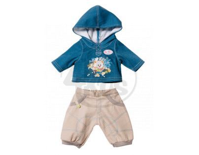 Baby Born Džínové oblečení pro chlapečka - Méďa