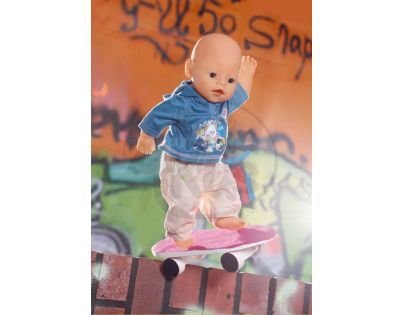 Baby Born Džínové oblečení pro chlapečka - Méďa