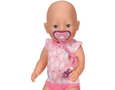 Baby Born Dudlík se sponkou - Růžová