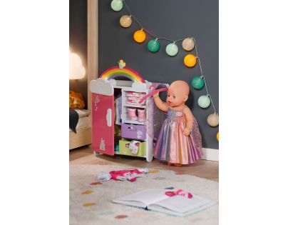 Baby Born Dúhová skriňa - Poškodený obal