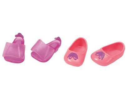 Baby Born Dva páry bot - Střevíčky a boty s motýlkem