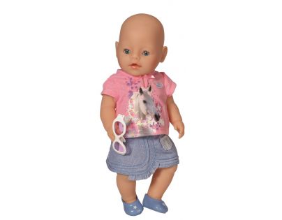 Baby Born Džínová kolekce - Růžové tričko