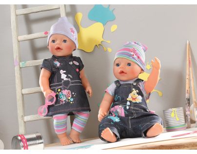 Zapf Creation Baby Born Džínová souprava - Džínové lacláče