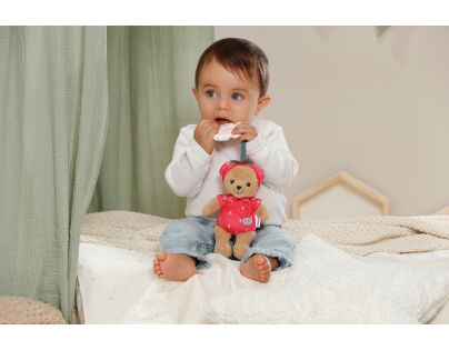 BABY born for babies Medvedík Teddy jahôdka 18 cm