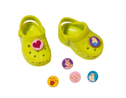 Baby Born Gumené sandálky - Žltozelená