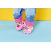 Baby Born Gumové sandálky 43 cm růžové 5