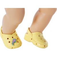 Baby Born Gumové sandálky žlté 43 cm