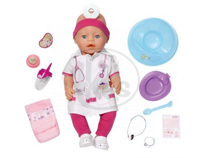 BABY born 819173 - Interaktivní BABY born® Doktorka, 43 cm
