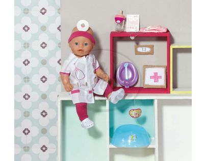 BABY born 819173 - Interaktivní BABY born® Doktorka, 43 cm