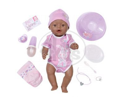 BABY born 818718 - Interaktivní BABY born® - černoušek