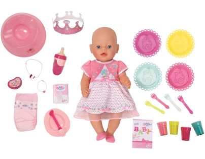 Baby Born Interaktivní Narozeninová panenka