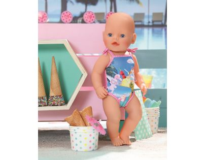 Baby Born Jednodílné plavky - S koktejlem