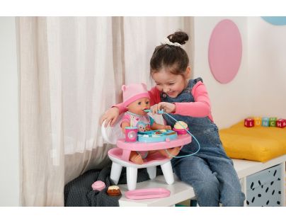 BABY born Jedálenská stolička so zvukmi - Poškodený obal