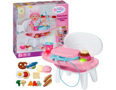 BABY born Jedálenská stolička so zvukmi