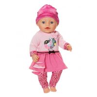 Baby Born Klasické oblečenie do mesta - Čiapočka ružová tmavo 2