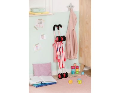 BABY born Kočík golf so sieťkou - ružový