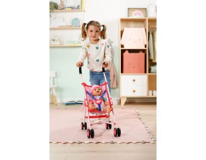 BABY born Kočík golf so sieťkou - ružový