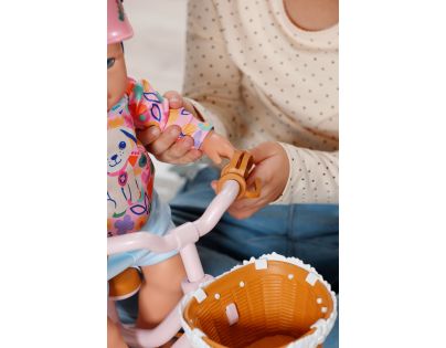 BABY born Bicykel so psíkom