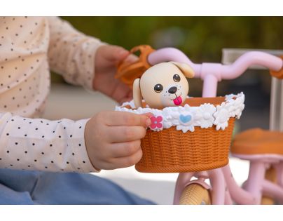 BABY born Bicykel so psíkom