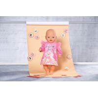Baby Born Little Šatičky s kvietkami 36 cm ružové 3