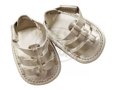 Baby born Módní botičky - sandály zlaté