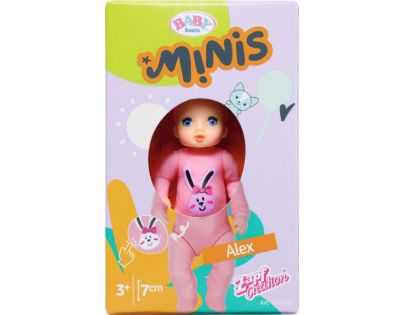 Baby Born Minis Bábätko 7 cm Alex