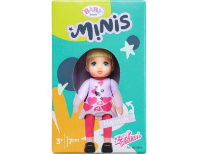 Baby Born Minis bábika 7 cm Hannah