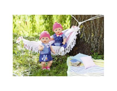 Baby Born Oblečení Džínová souprava Overal - Šaty