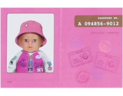 Baby Born Oblečenie na cesty 43 cm pre panenky