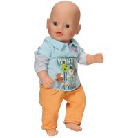 Baby Born Oblečení na chlapečka - Oranžové kalhoty 2