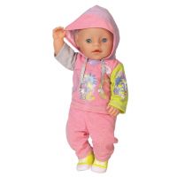 Baby Born Oblečenie na jogging - Ružová 2
