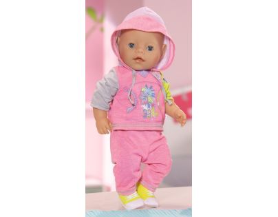 Baby Born Oblečenie na jogging - Ružová