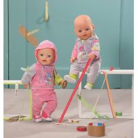 Baby Born Oblečenie na jogging - Ružová 4