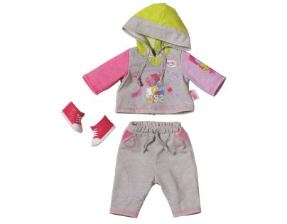 Baby Born Oblečenie na jogging - Šedá