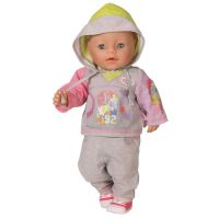 Baby Born Oblečenie na jogging - Šedá 2