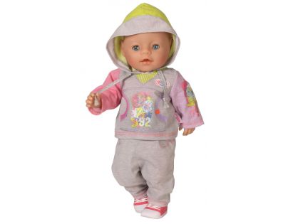 Baby Born Oblečenie na jogging - Šedá