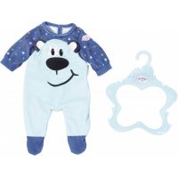 Zapf Creation Baby Born Oblečení Sametový overal Modrý Zapf Creation Baby Born Oblečení Sametový overal Modrý