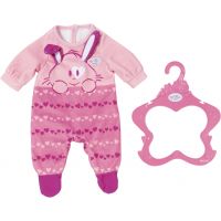 Zapf Creation Baby Born Oblečení Sametový overal Růžové Zapf Creation Baby Born Oblečení Sametový overal Růžové