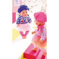 Baby Born Oblečení Šatičky s čepičkou Růžové 5