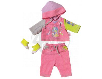Baby Born Oblečení na jogging - Růžová - Poškozený obal