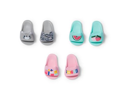 BABY born Šľapky so vzormi 3 druhy 43 cm