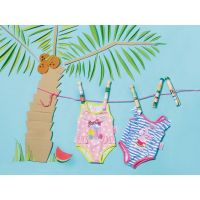 Zapf Creation Baby Born Plavky jednodílné Puntíkaté s ptáčkem 3