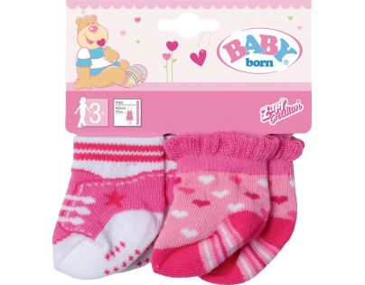 ZAPF CREATION BABY Born Ponožky 2 páry